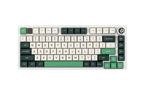 Bàn Phím Cơ Có Dây - Leobog Hi75 White Green