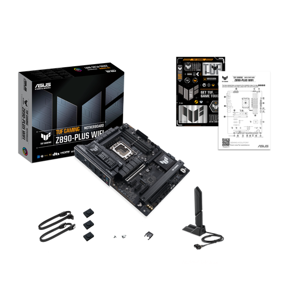 Mainboard - ASUS TUF GAMING Z890-PLUS WIFI (Intel Z890, Socket 1851, ATX, DDR5)
