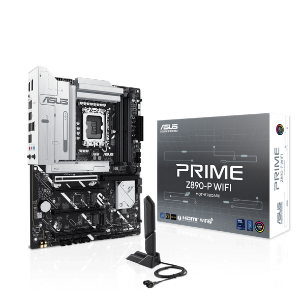 Mainboard - ASUS PRIME Z890-P WIFI (Intel Z890, Socket 1851, ATX, DDR5)