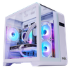 Case máy tính - MIK Barbatos M | Đen | Trắng