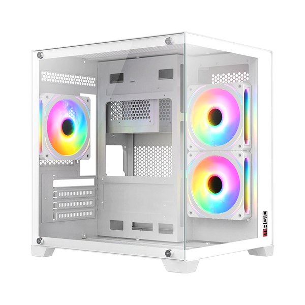 Case Máy Tính- Magic Aqua-M Ultra (Đen/Trắng)