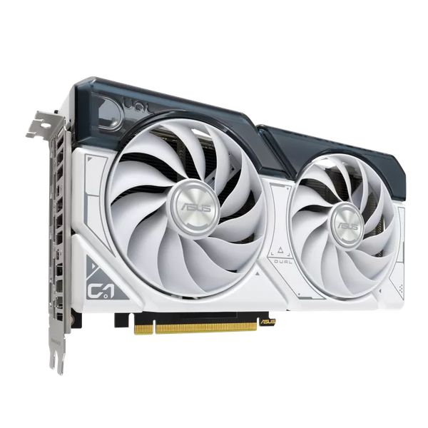 Card màn hình - ASUS Dual GeForce RTX 4060 White OC Edition 8GB GDDR6