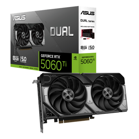 Card Màn Hình - ASUS Dual GeForce RTX™ 5060 Ti 8GB GDDR7