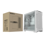 Case Máy Tính - Gigabyte Aorus C102 Glass (MATX, 2 Fan, Đen / Trắng)