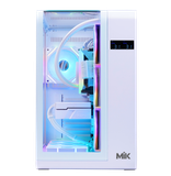 Case máy tính - MIK Barbatos | Đen | Trắng