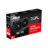 Card màn hình - ASUS Dual Radeon RX 7600 V2 OC Edition 8GB GDDR6
