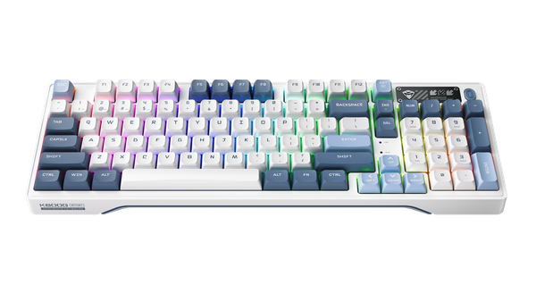 Bàn Phím Cơ Không Dây - Machenike K600G-B97 / Tri-mode / RGB