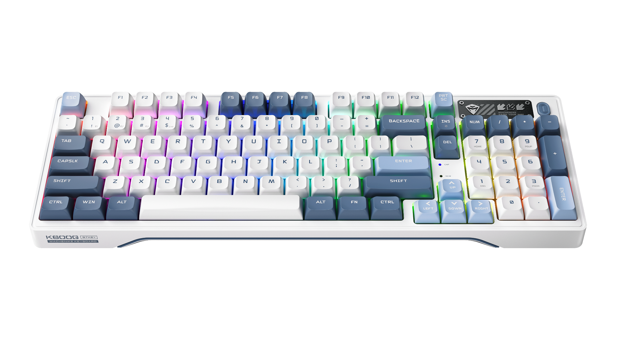 Bàn phím cơ Machenike K600G-B97 Tri-mode RGB