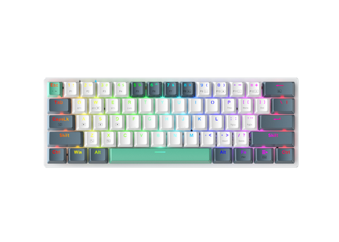 Bàn Phím Không Dây - Machenike K500-B61 | 3Modes| LED RGB| Hot-swap