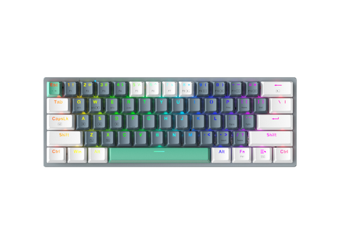 Bàn Phím Không Dây - Machenike K500-B61 | 3Modes| LED RGB| Hot-swap