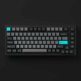 Bàn phím cơ MonsGeek MG75 Black & Cyan (White LED / AKKO Switch V3 / PBT Double-Shot)