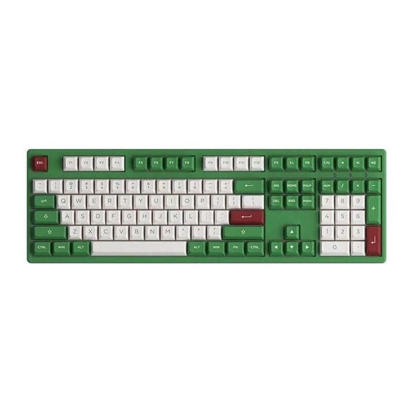 Bàn Phím Cơ Không Dây - AKKO 3108 RF Matcha Red Bean / 2.4Ghz / Type C / AKKO Switch V3