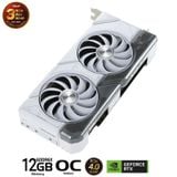 Card màn hình ASUS Dual GeForce RTX 4070 White OC Edition 12GB GDDR6X