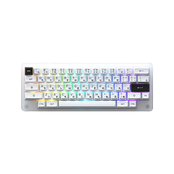 Bàn Phím Cơ Có Dây - AKKO ACR59 BoW | Hotswap| RGB| AKKO CS Switch Jelly White