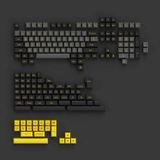 AKKO Keycap Set – Black & Gold ( ABS Double-Shot / SAL profile / 195 nút )