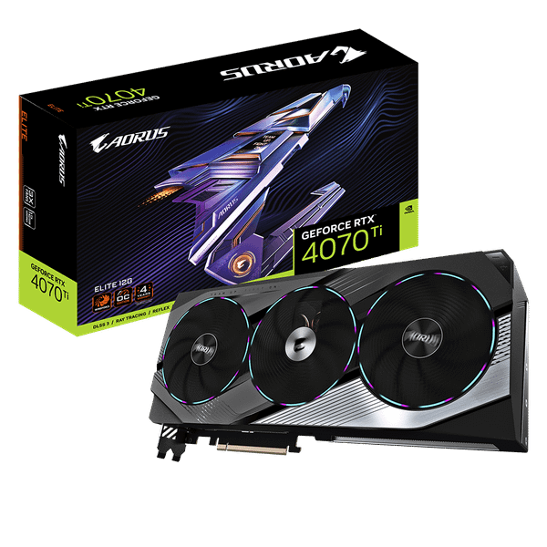 Card Màn Hình - GIGABYTE AORUS RTX 4070 Ti ELITE 12G