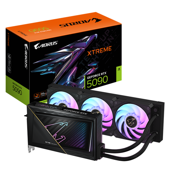 Card Màn Hình - Gigabyte AORUS GeForce RTX™ 5090 XTREME WATERFORCE 32G