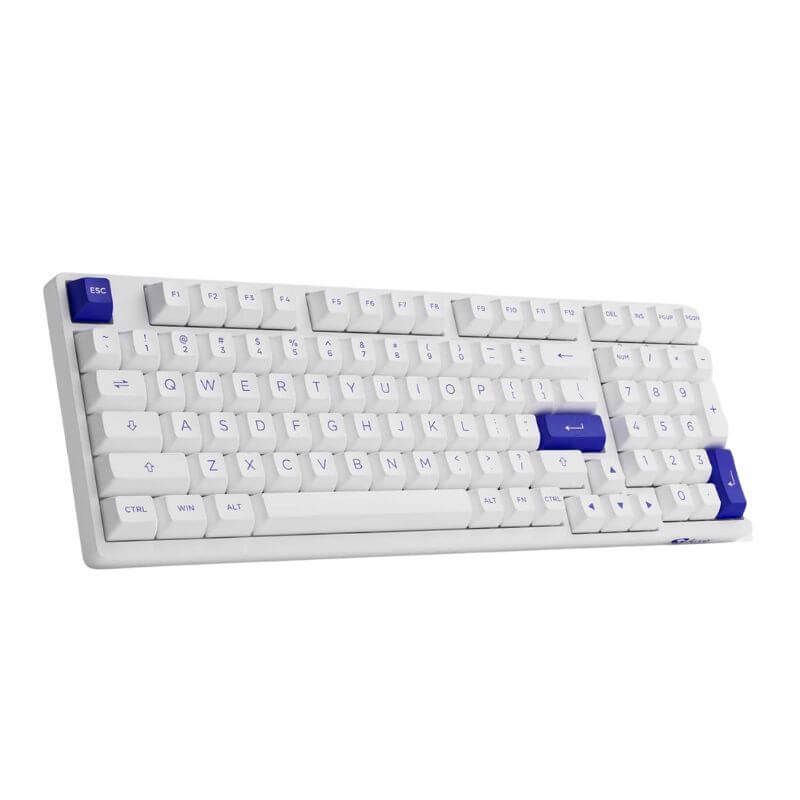 Bàn Phím Cơ Không Dây - AKKO 3098B Multi-Modes Blue On White - Thế Giới ...
