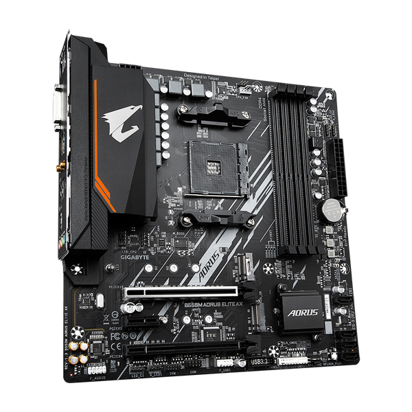 Mainboard -Gigabyte B550M AORUS ELITE AX (Wifi & Bluetooth)