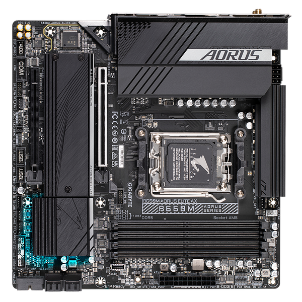 Mainboard Gigabyte - B650M AORUS ELITE AX - DDR5