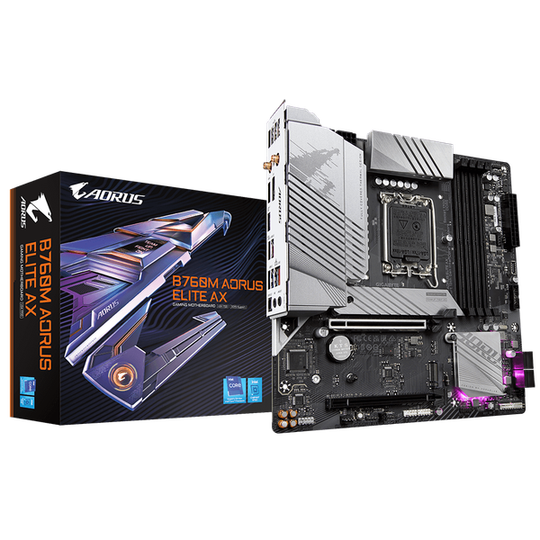 Mainboard Gigabyte - B760M AORUS ELITE AX DDR5