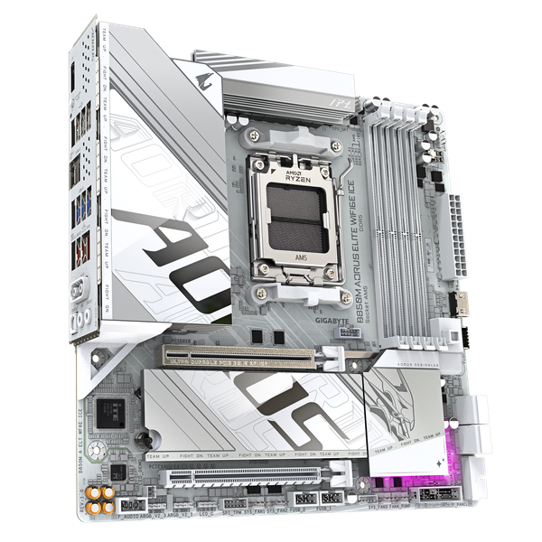 Mainboard - Gigabyte B850M AORUS ELITE WIFI6E ICE