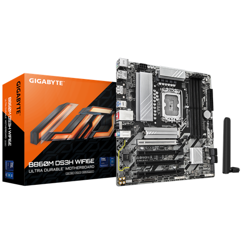 Mainboard - Gigabyte B860M DS3H WIFI6E