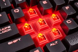 Bàn Phím Cơ Có Dây - Corsair K68 | Cherry MX Red| Red Led| IP32