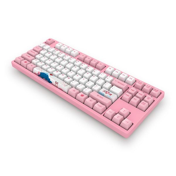 Bàn phím cơ AKKO 3087 RF World Tour Tokyo (AKKO switch v3 - Cream Blue/Cream Yellow)