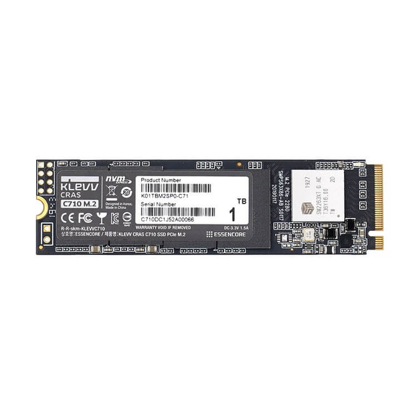 SSD Klevv CRAS C710 512GB M2 NVME Gen3x4