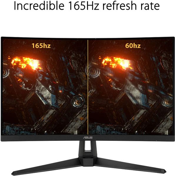 Màn Hình ASUS TUF Gaming VG27VH1B Curved Monitor (27inch/1080p/165Hz/VA) FreeSync