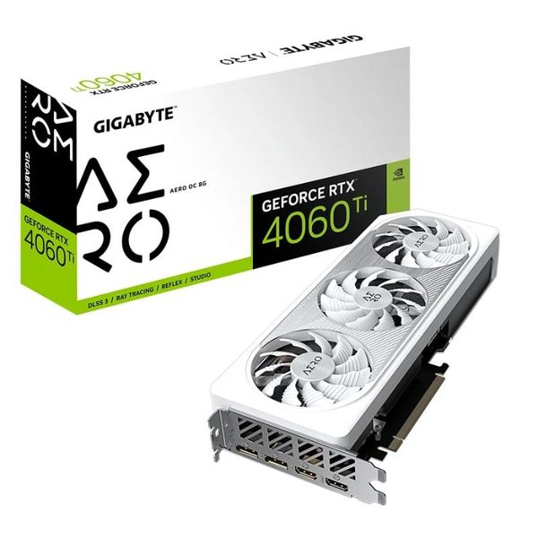 Card đồ họa GIGABYTE GeForce RTX 4060 Ti AERO OC 8G