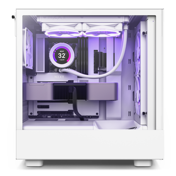 Vỏ Case Máy Tính - NZXT H5 Elite / White - Black