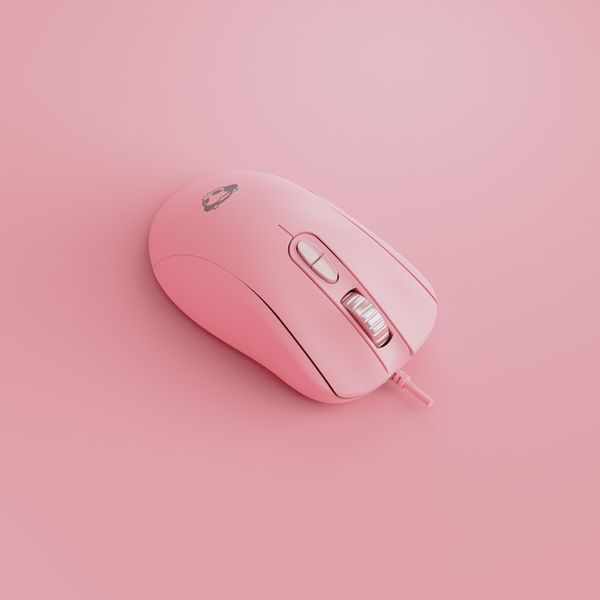 Chuột Chơi Game Có Dây - AKKO RG389 Black / Ocean Blue / Pink