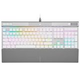 Bàn Phím Cơ Có Dây - Corsair K70 Pro RGB OPX - Black - White - Silver
