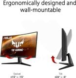 Màn Hình ASUS TUF Gaming VG27VH1B Curved Monitor (27inch/1080p/165Hz/VA) FreeSync