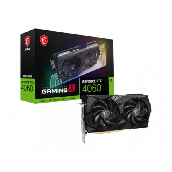 Card Màn Hình Máy Tính - VGA MSI GeForce RTX 4060 - Gaming X - 8G