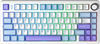 Bàn Phím Cơ Không Dây - AULA F75 White Purple / 3 mode / Star Vector Switch