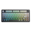 Bàn Phím Cơ Không Dây - AULA F75 Pro Gradient Black / 3 mode