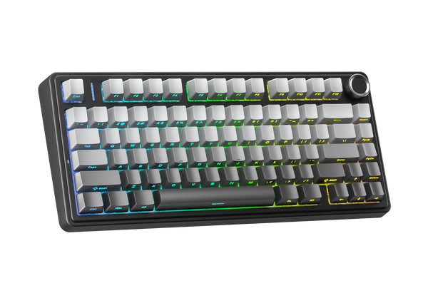 Bàn Phím Cơ Không Dây - AULA F75 Pro Gradient Black / 3 mode