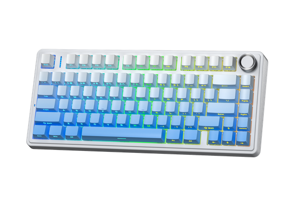 Bàn Phím Cơ Không Dây - AULA F75 Pro Gradient Blue / 3 mode