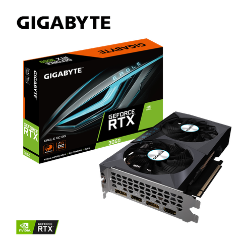 Card Màn Hình RTX™ Gigabyte 3050 EAGLE OC 8G
