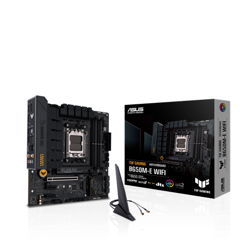 Mainboard - Asus TUF GAMING B650M-E WIFI (AMD B650, Socket AM5, m-ATX, DDR5)
