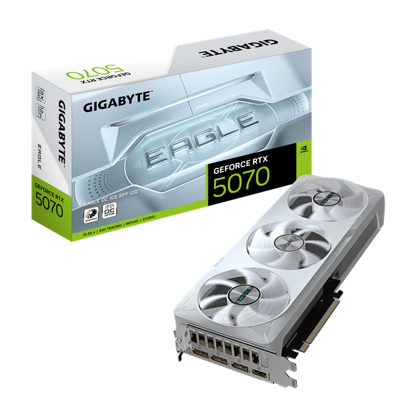 Card Màn Hình - Gigabyte GeForce RTX™ 5070 EAGLE OC ICE SFF 12G