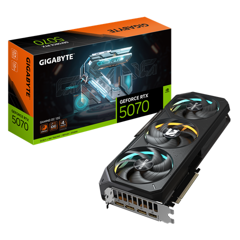 Card Màn Hình - Gigabyte GeForce RTX™ 5070 GAMING OC 12G