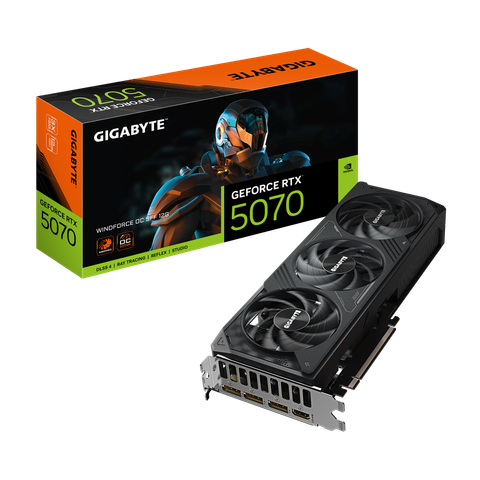 Card Màn Hình - Gigabyte GeForce RTX™ 5070 WINDFORCE OC SFF 12G