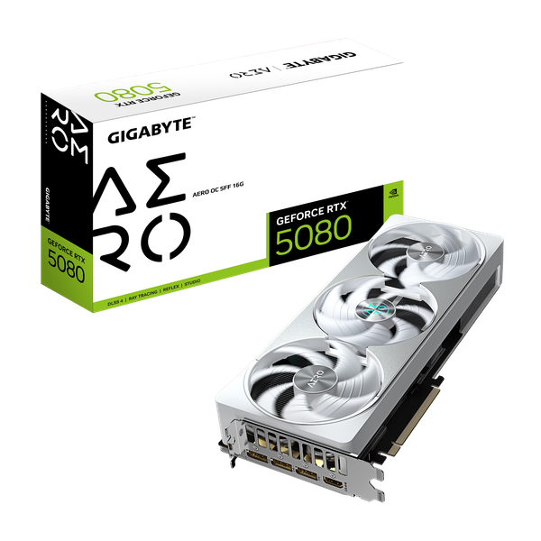 Card Màn Hình - Gigabyte GeForce RTX™ 5080 AERO OC SFF 16G