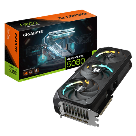 Card Màn Hình - Gigabyte GeForce RTX™ 5080 GAMING OC 16G