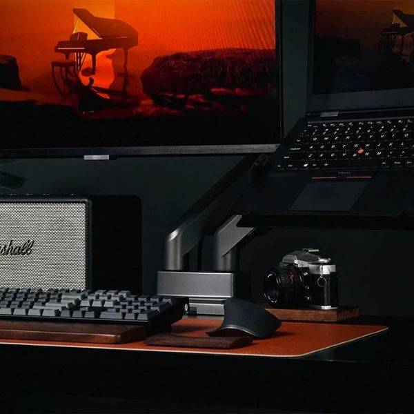 Giá đỡ MacBook/Laptop HyperWork VESA HPW-LT01 - Hỗ trợ ngàm Vesa gắn arm - Hàng chính hãng