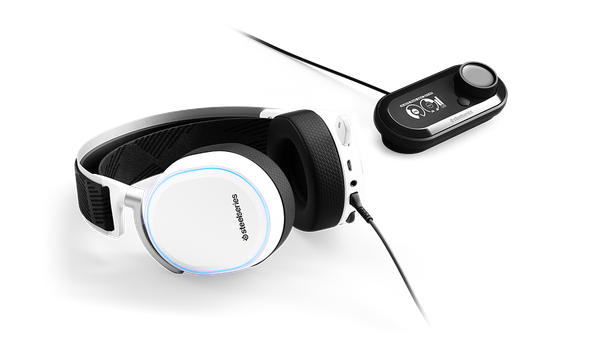 Tai Nghe Chơi Game Có Dây - Steelseries Arctis Pro RGB Game DAC| White Edition